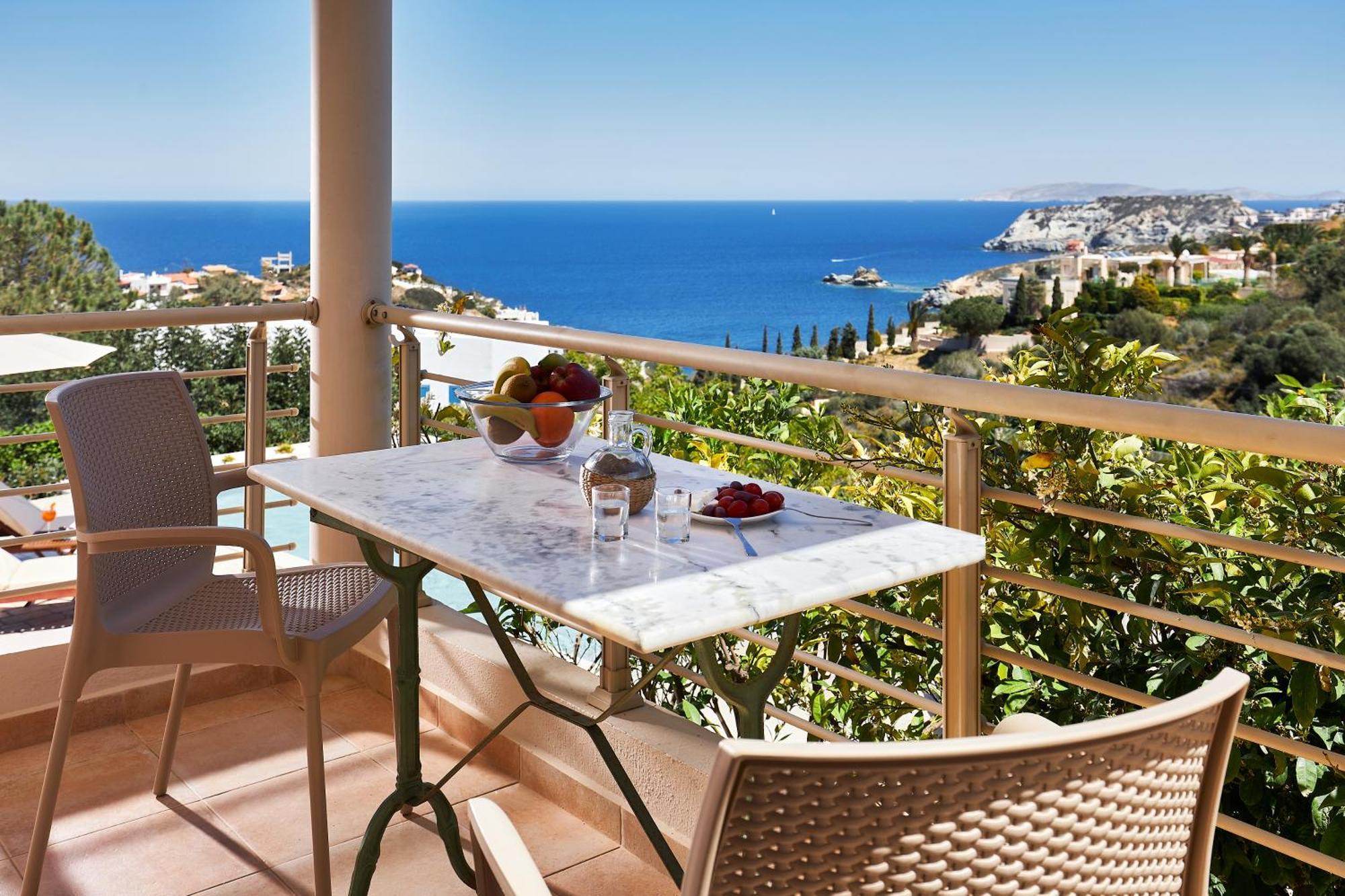 Spacious Villa With Private Eco-Pool And Panoramic Sea View Агия-Пелагия  Экстерьер фото